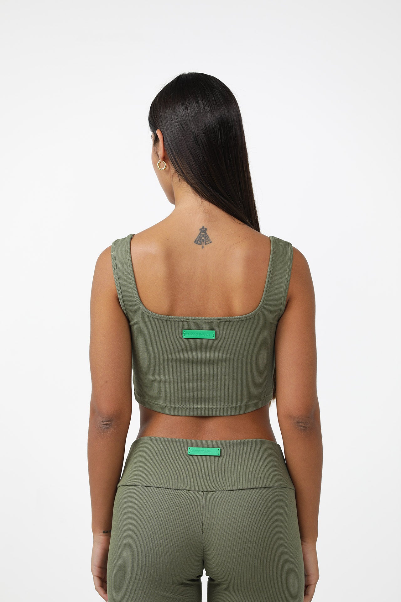 Organic Cotton & Bamboo Ribbed Strap Top