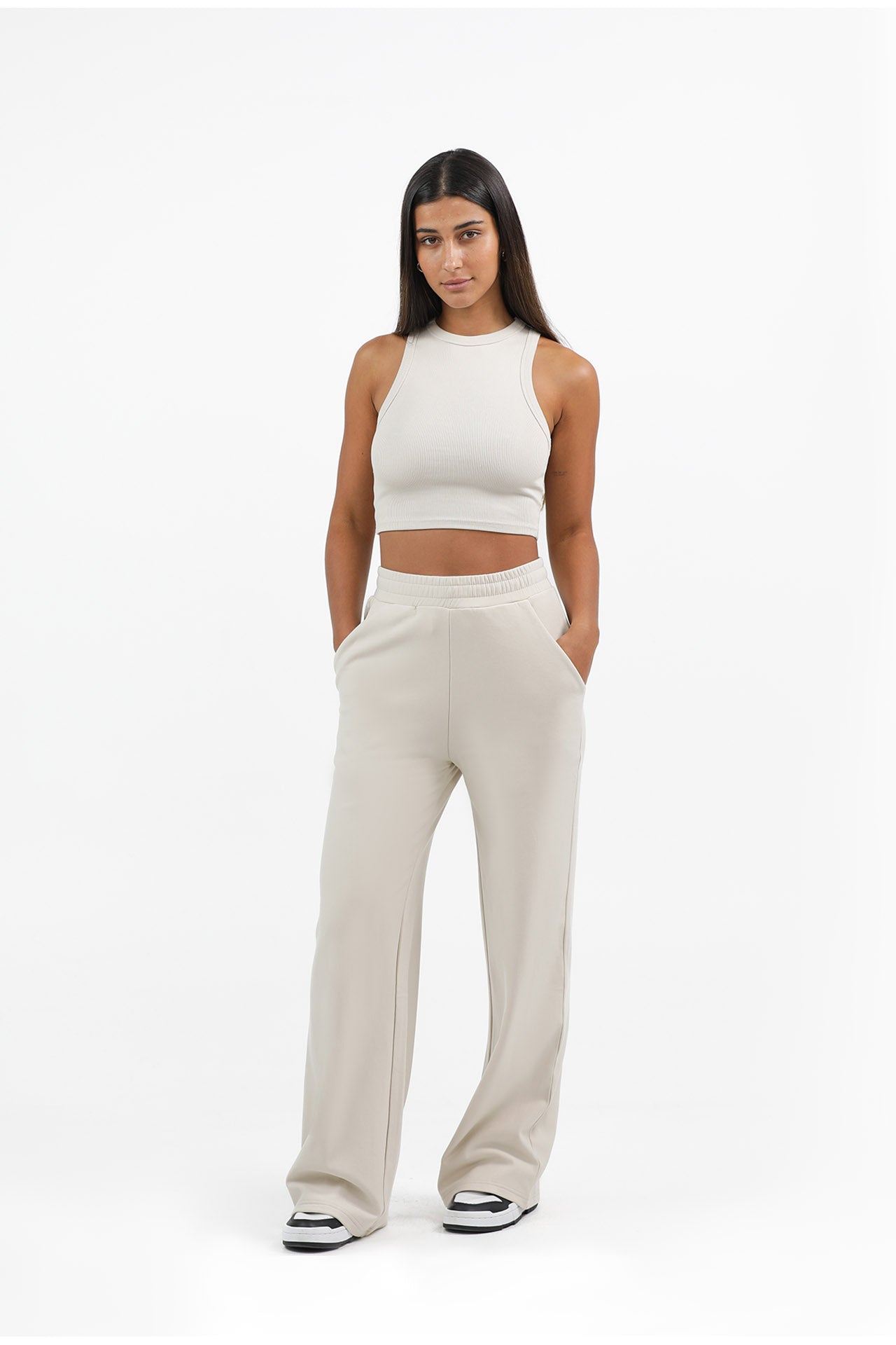 Organic Cotton & Bamboo Ribbed Tank Top