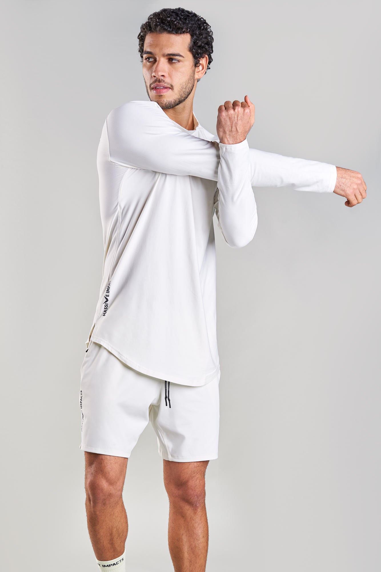 J004MI Recycled Polyester High Neck Sport Top