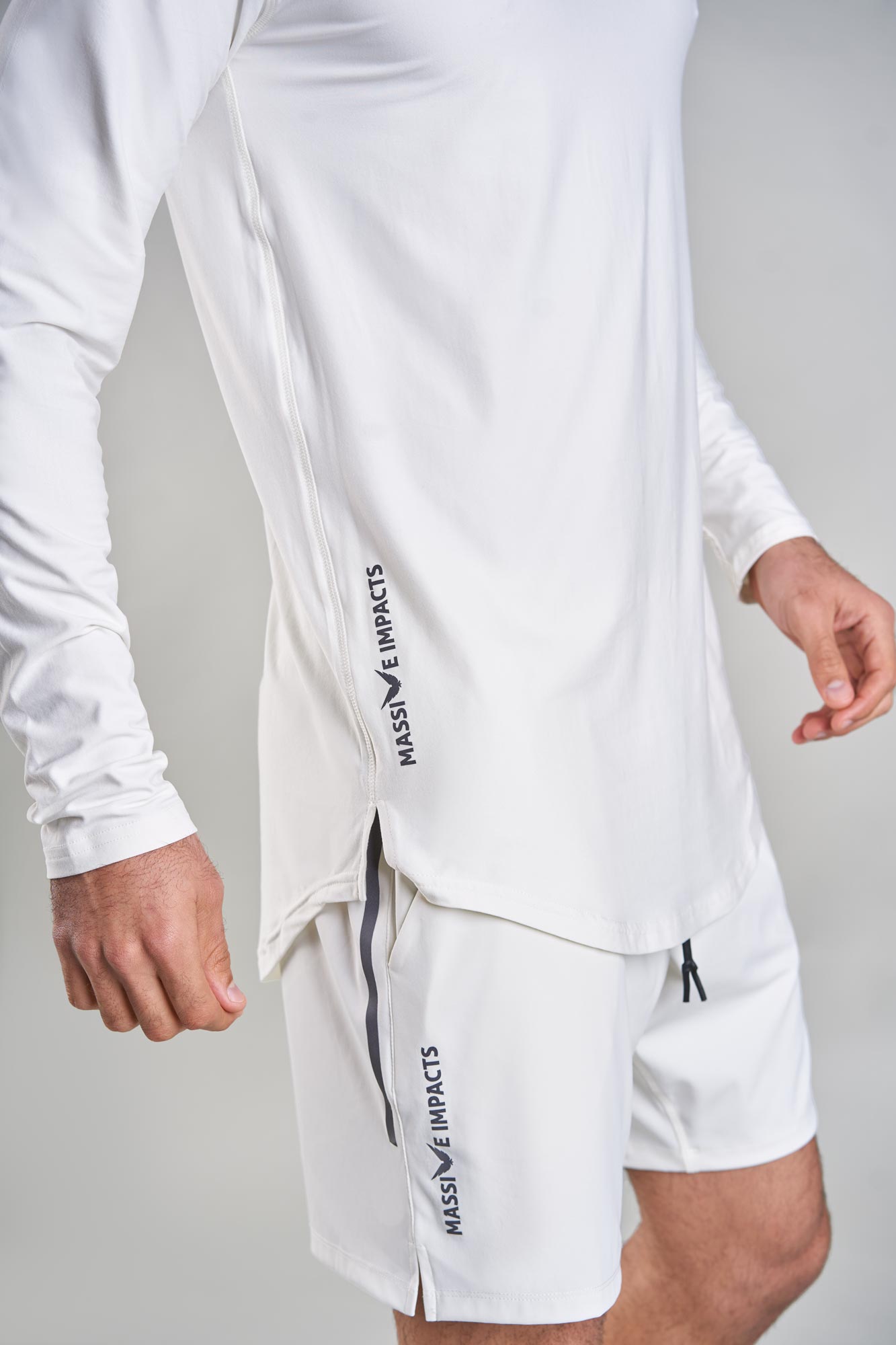 J004MI Recycled Polyester High Neck Sport Top
