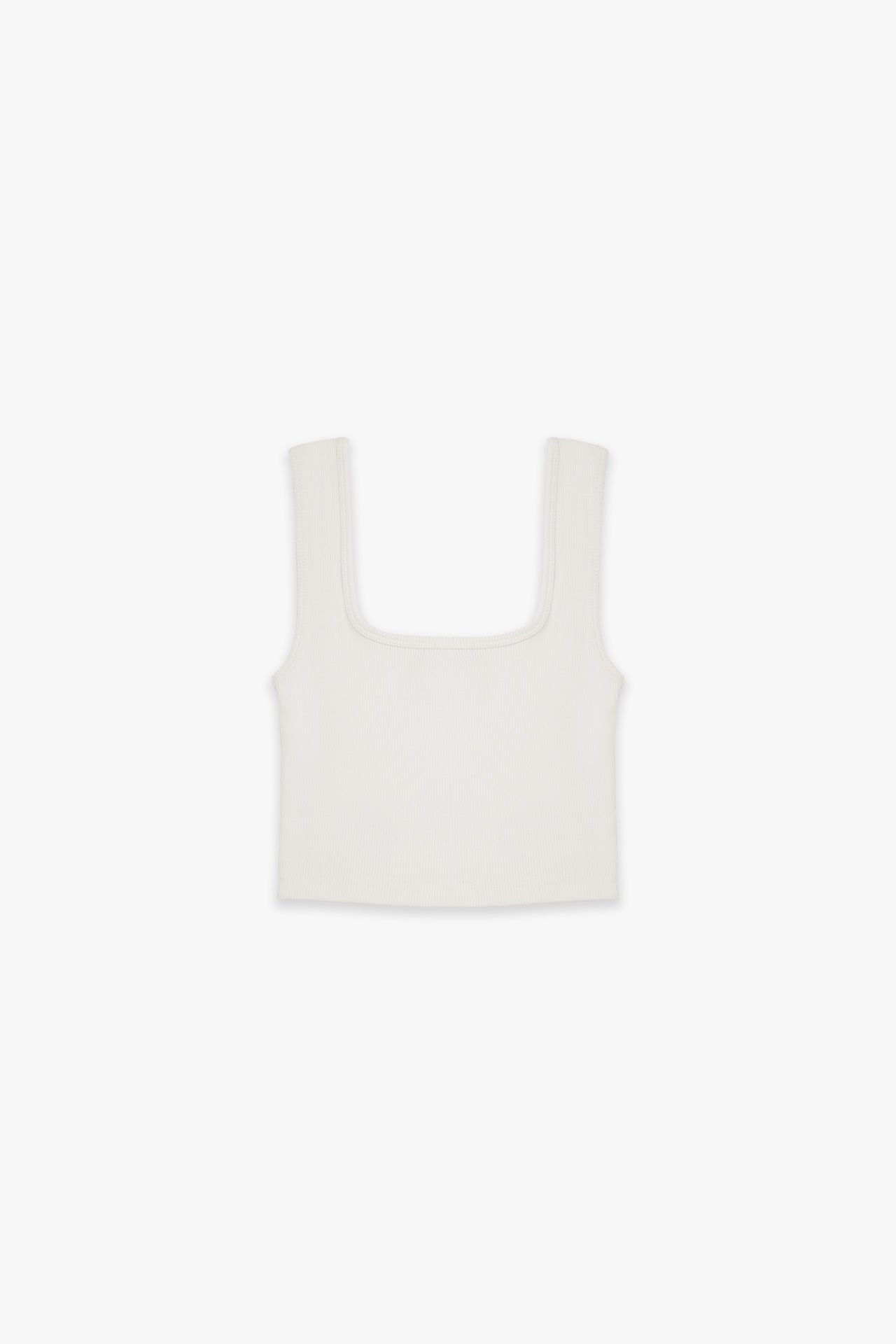 Organic Cotton & Bamboo Ribbed Strap Top