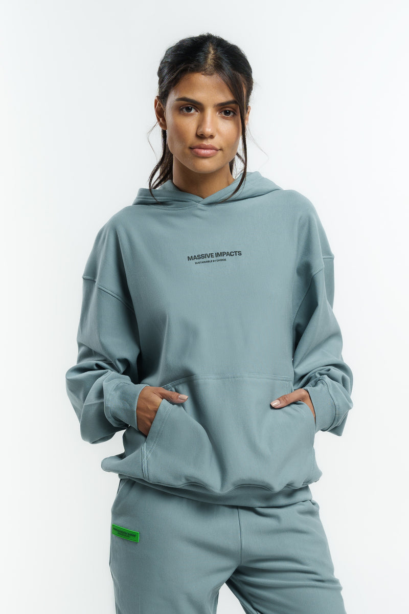 S3J024MI Organic Cotton & Bamboo Oversized Hoodie - Massive