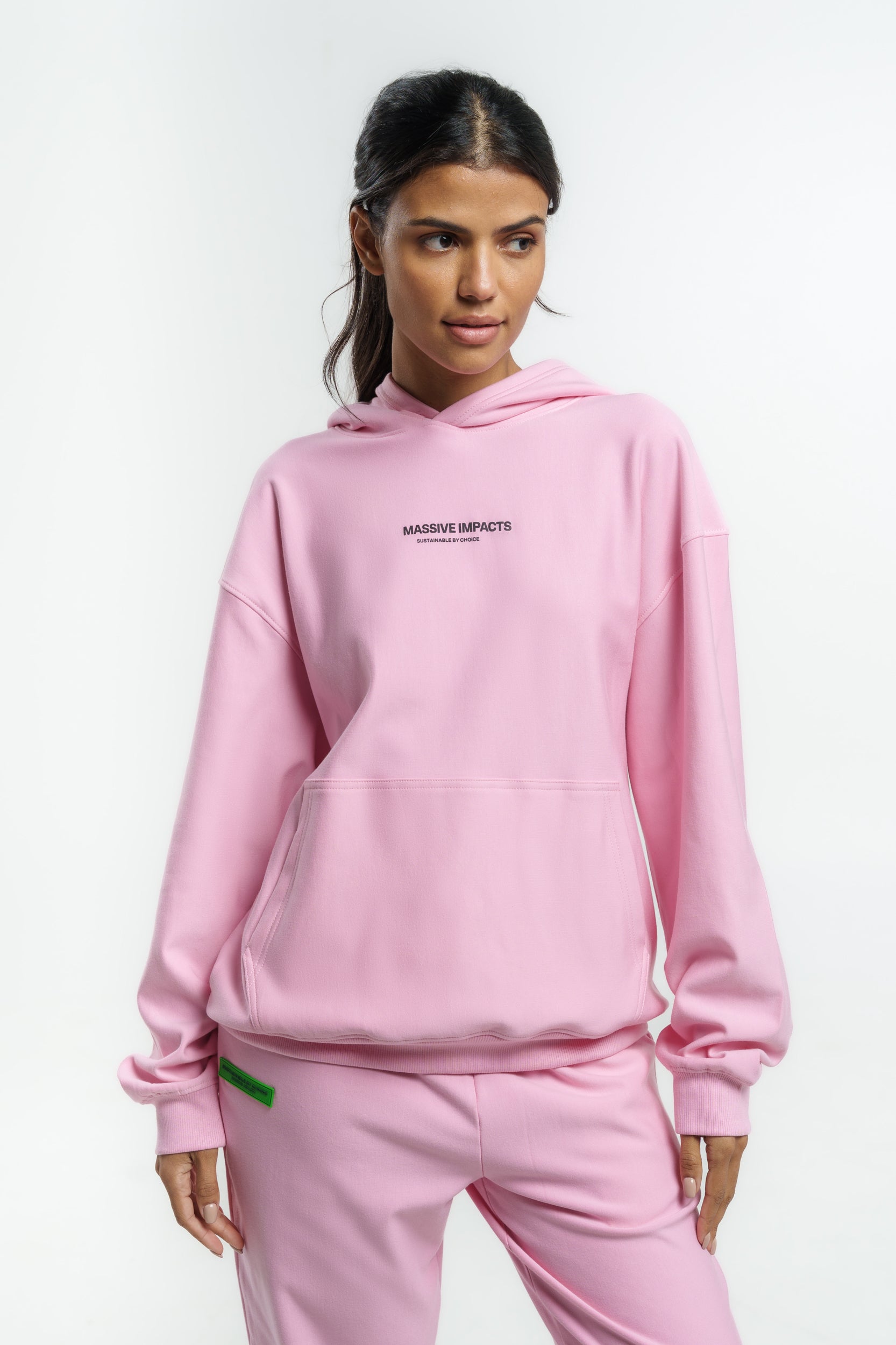 S3J024MI Organic Cotton & Bamboo Oversized Hoodie