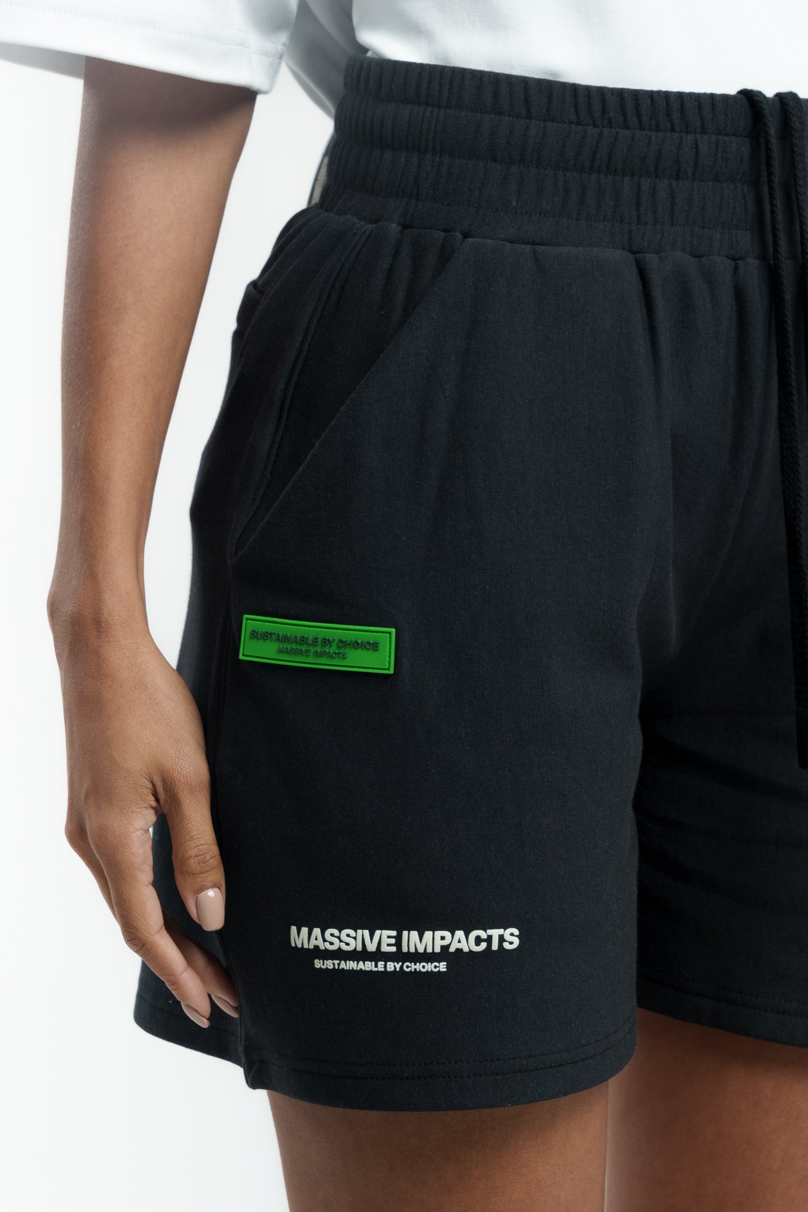 S3J037MI High Waist Sweat Short
