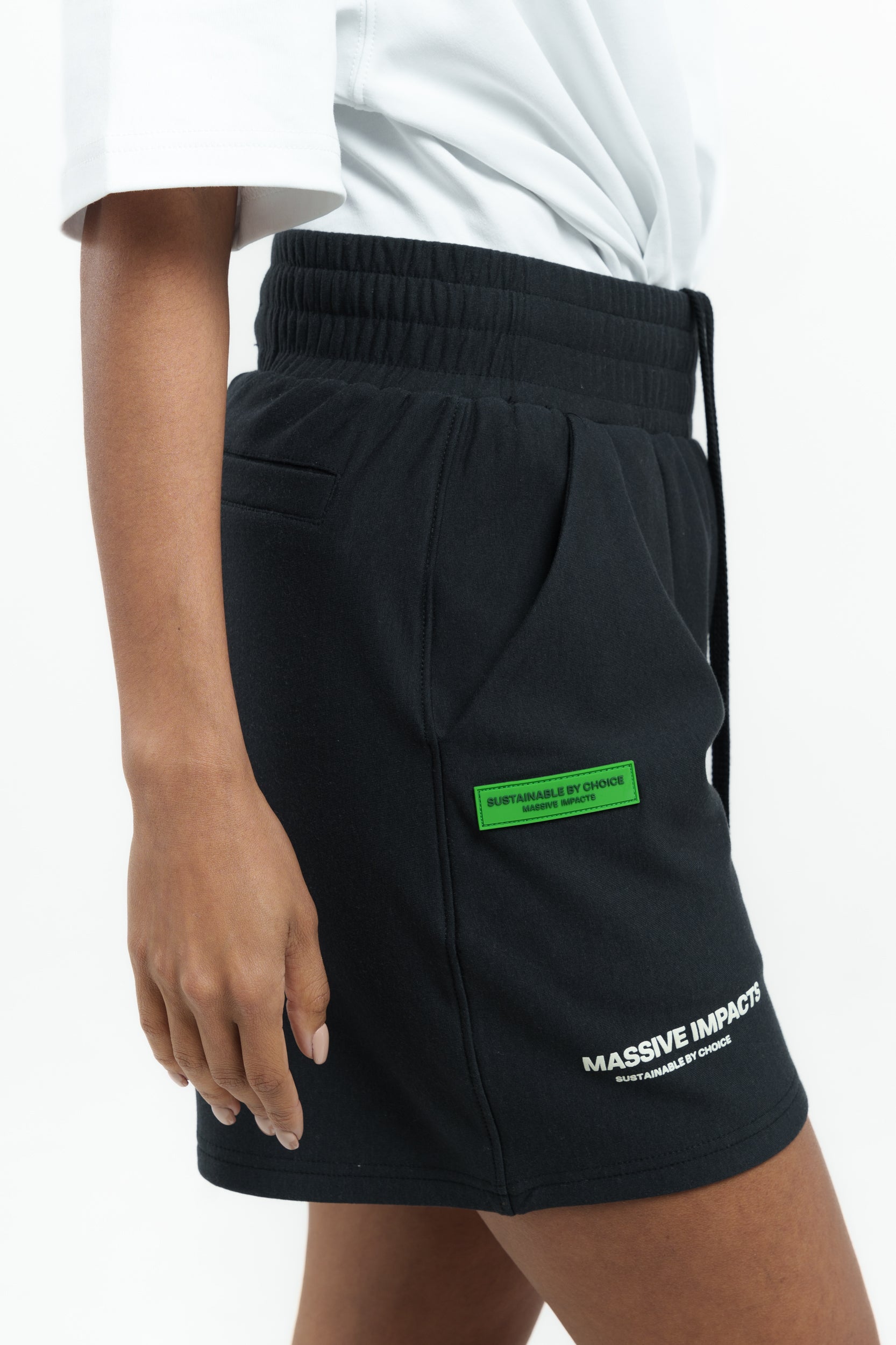 S3J037MI High Waist Sweat Short