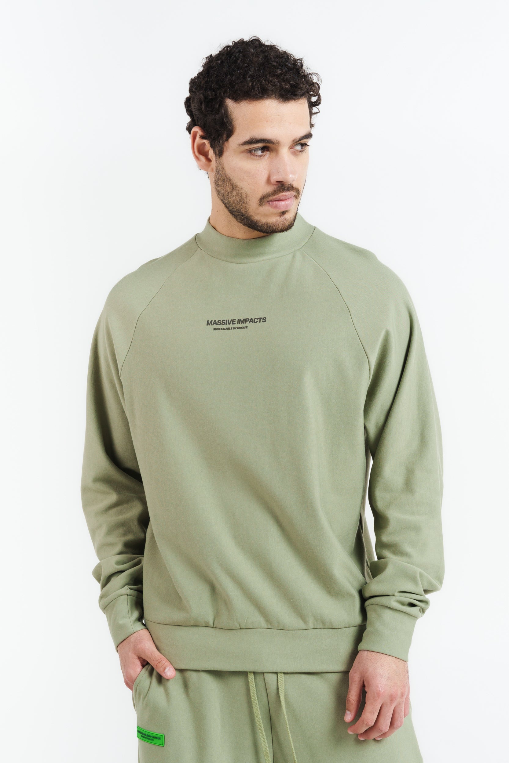 S3J008MI Organic Cotton & Bamboo Sweatshirt