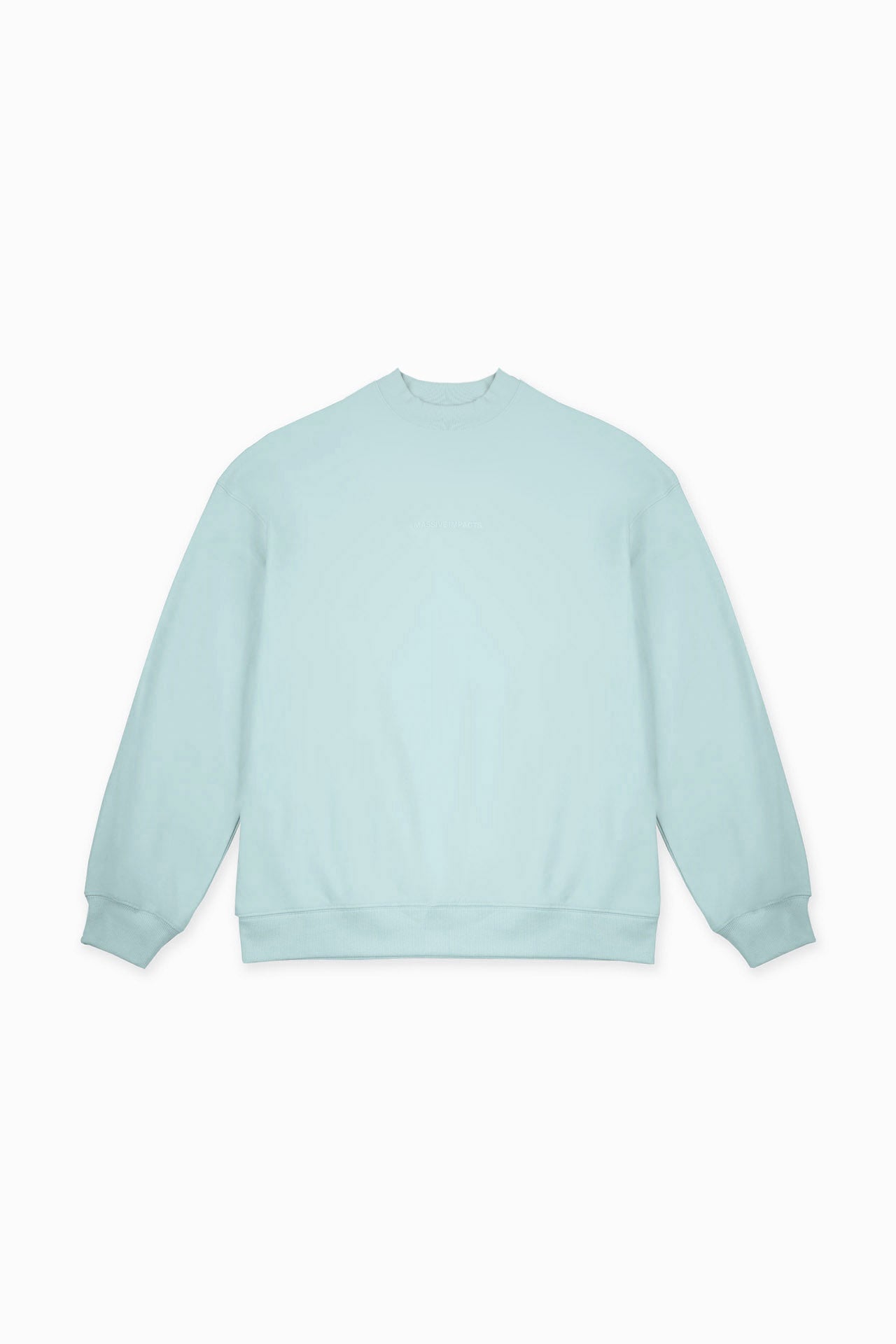 S2J029MI High Neck Oversized Sweatshirt