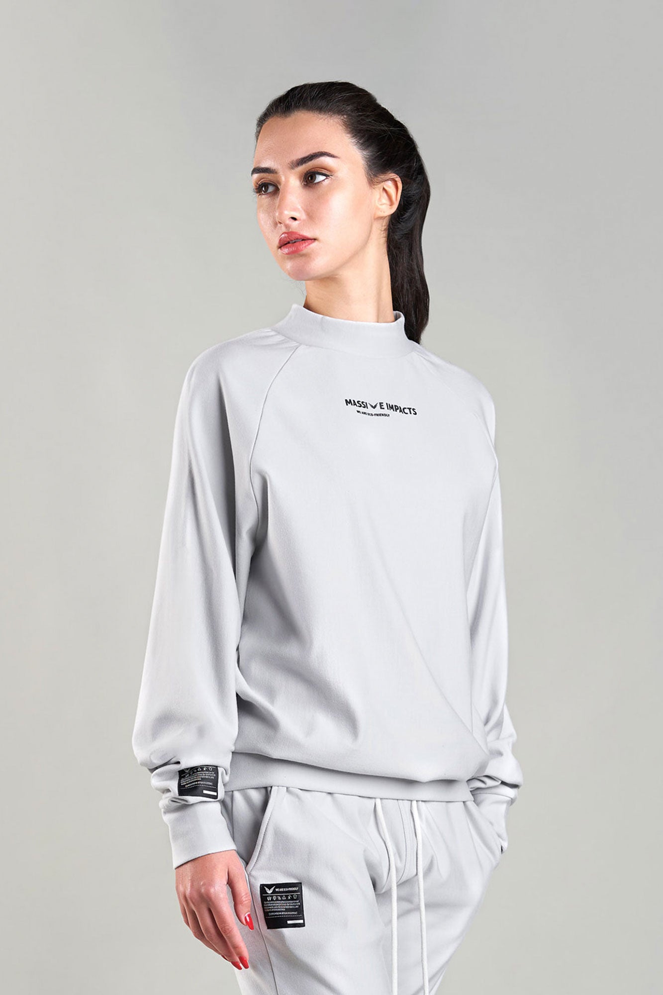 J008MI Organic Cotton & Bamboo Sweatshirt