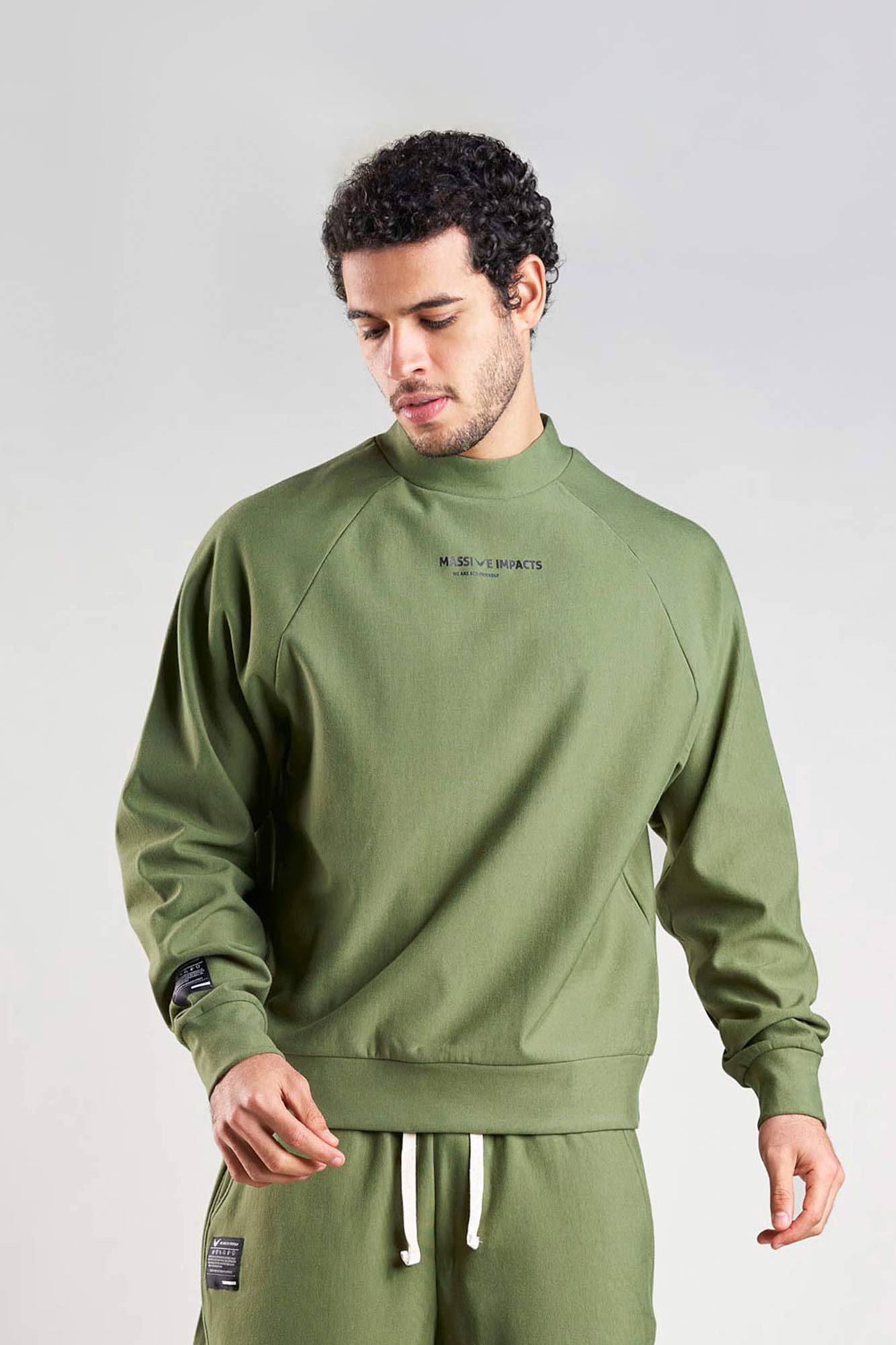 J008MI Organic Cotton & Bamboo Sweatshirt