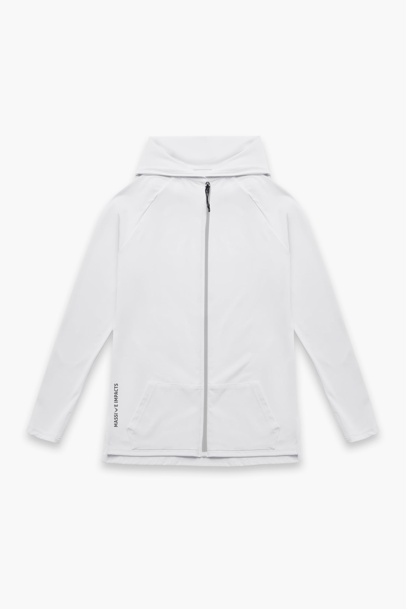 J015MI Recycled Nylon Runner Zip Hoodie
