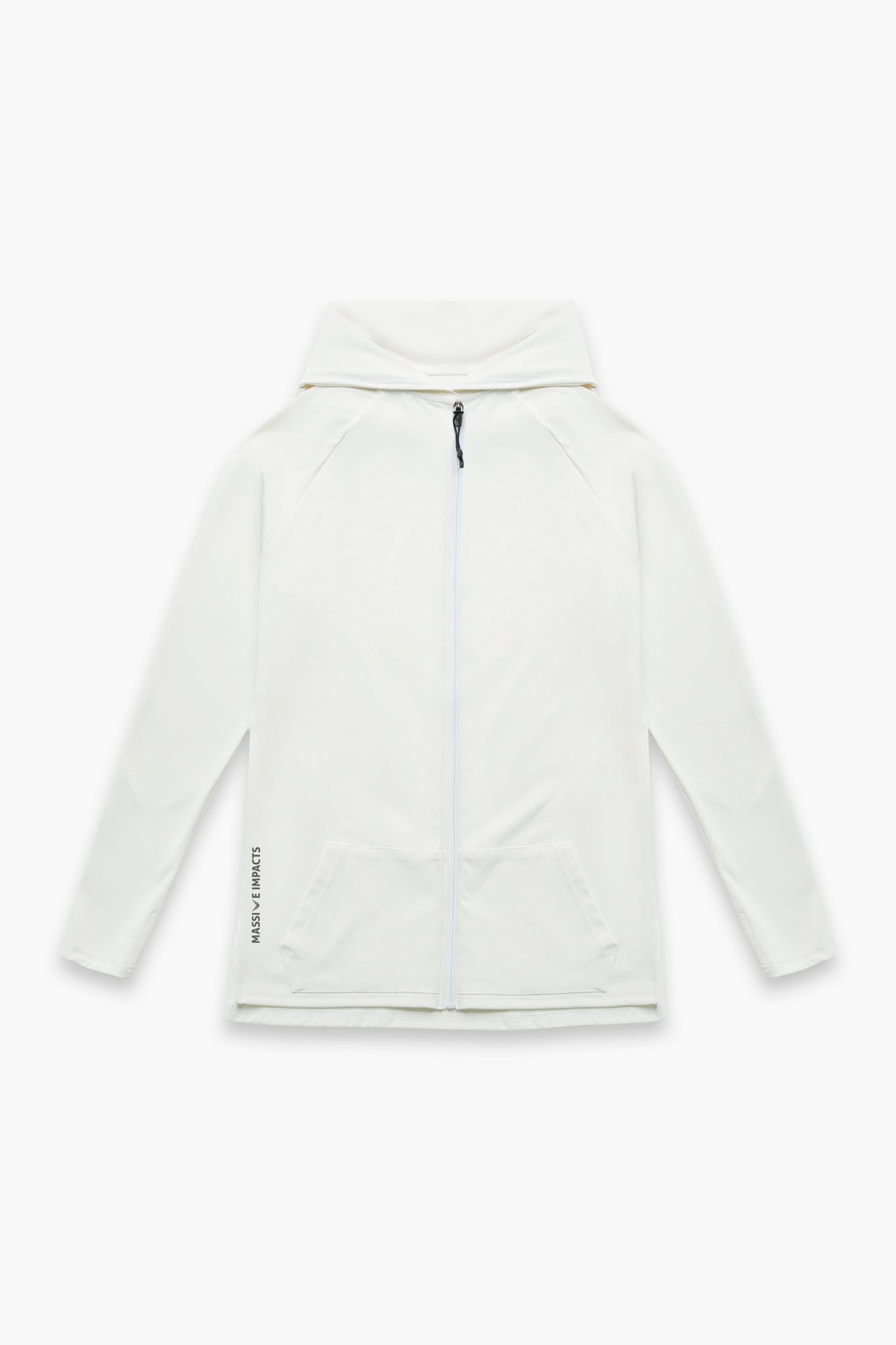 J015MI Recycled Nylon Runner Zip Hoodie
