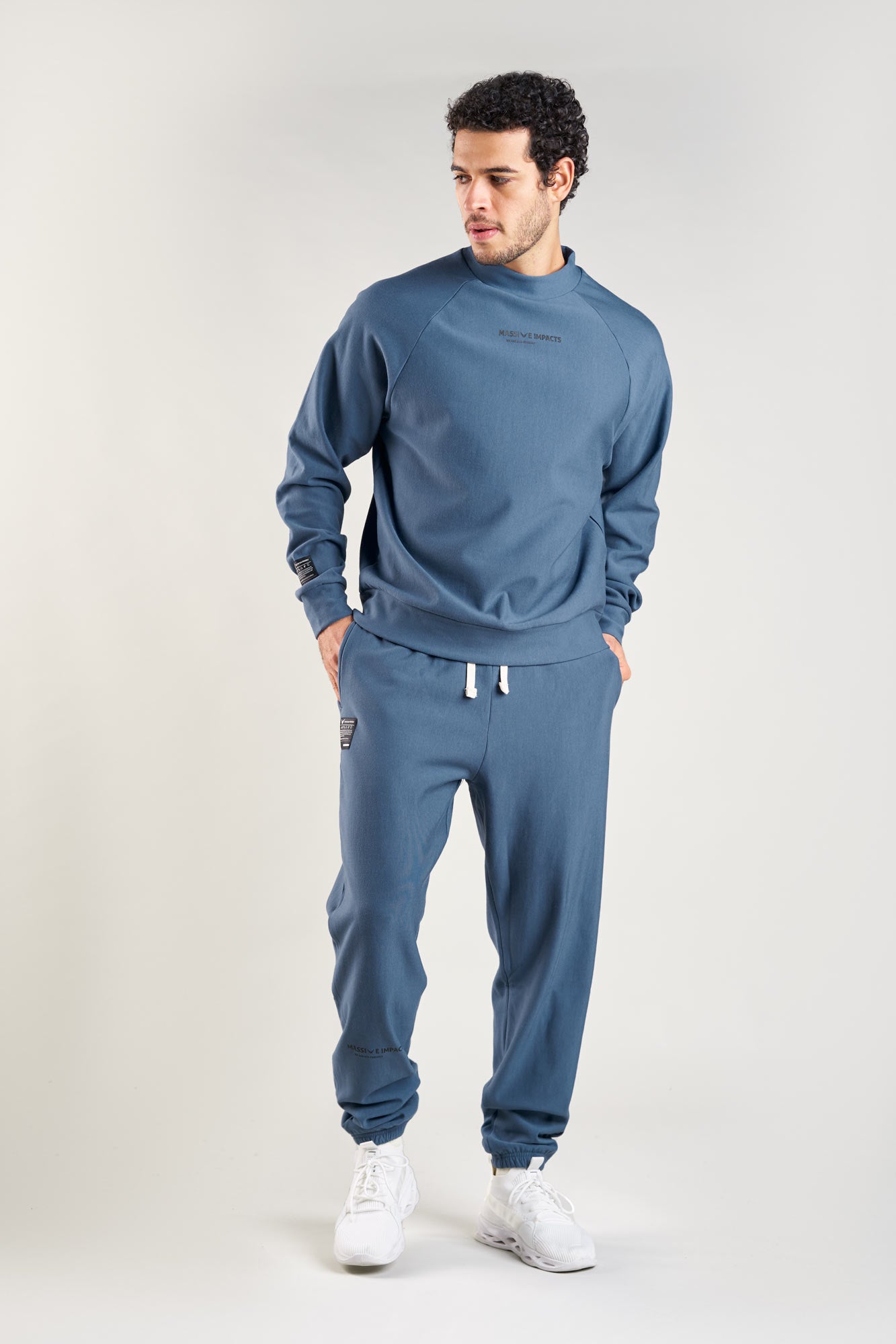 J019MI Organic Cotton & Bamboo Neutral Joggers