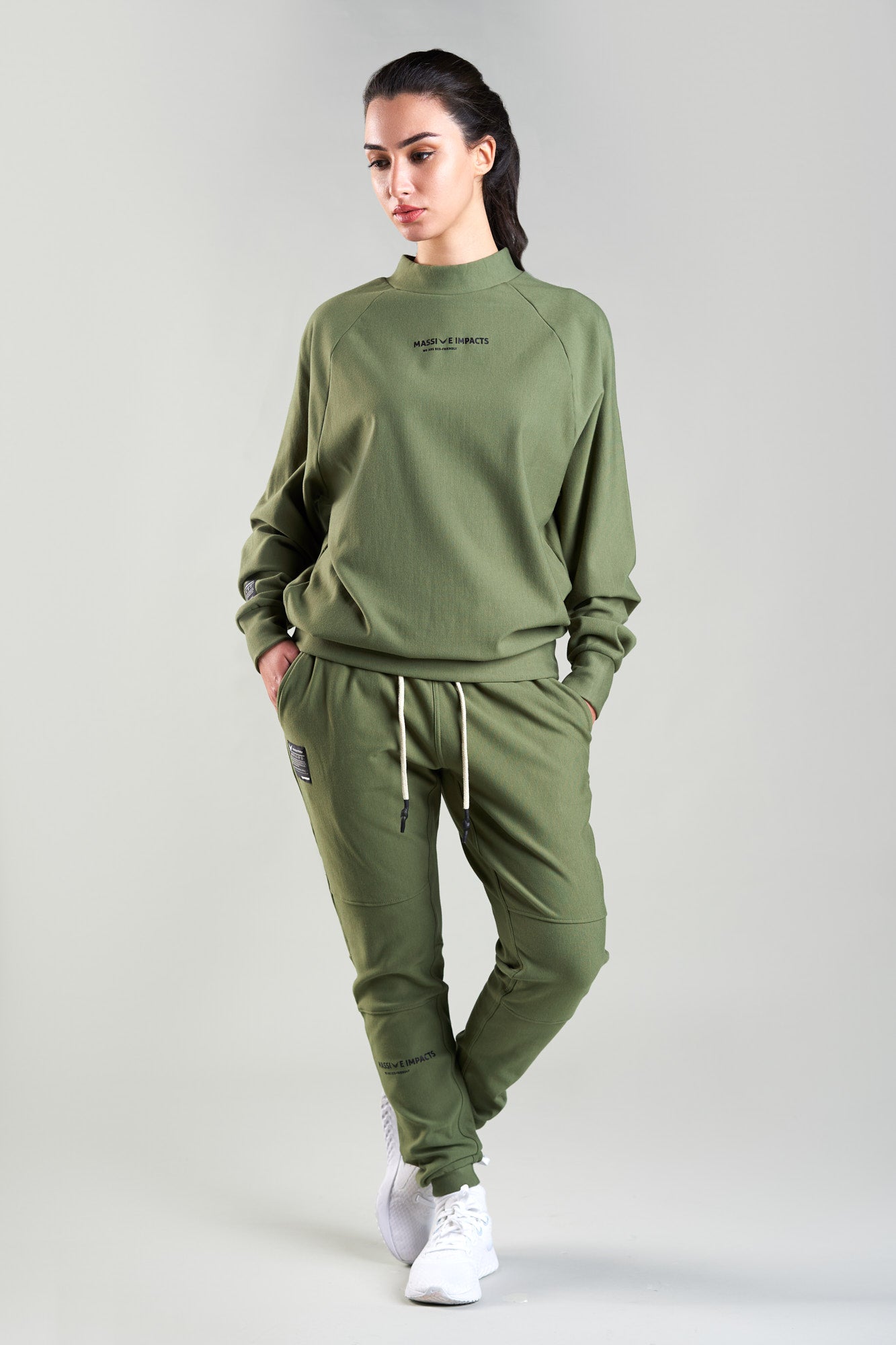 J008MI Organic Cotton & Bamboo Sweatshirt
