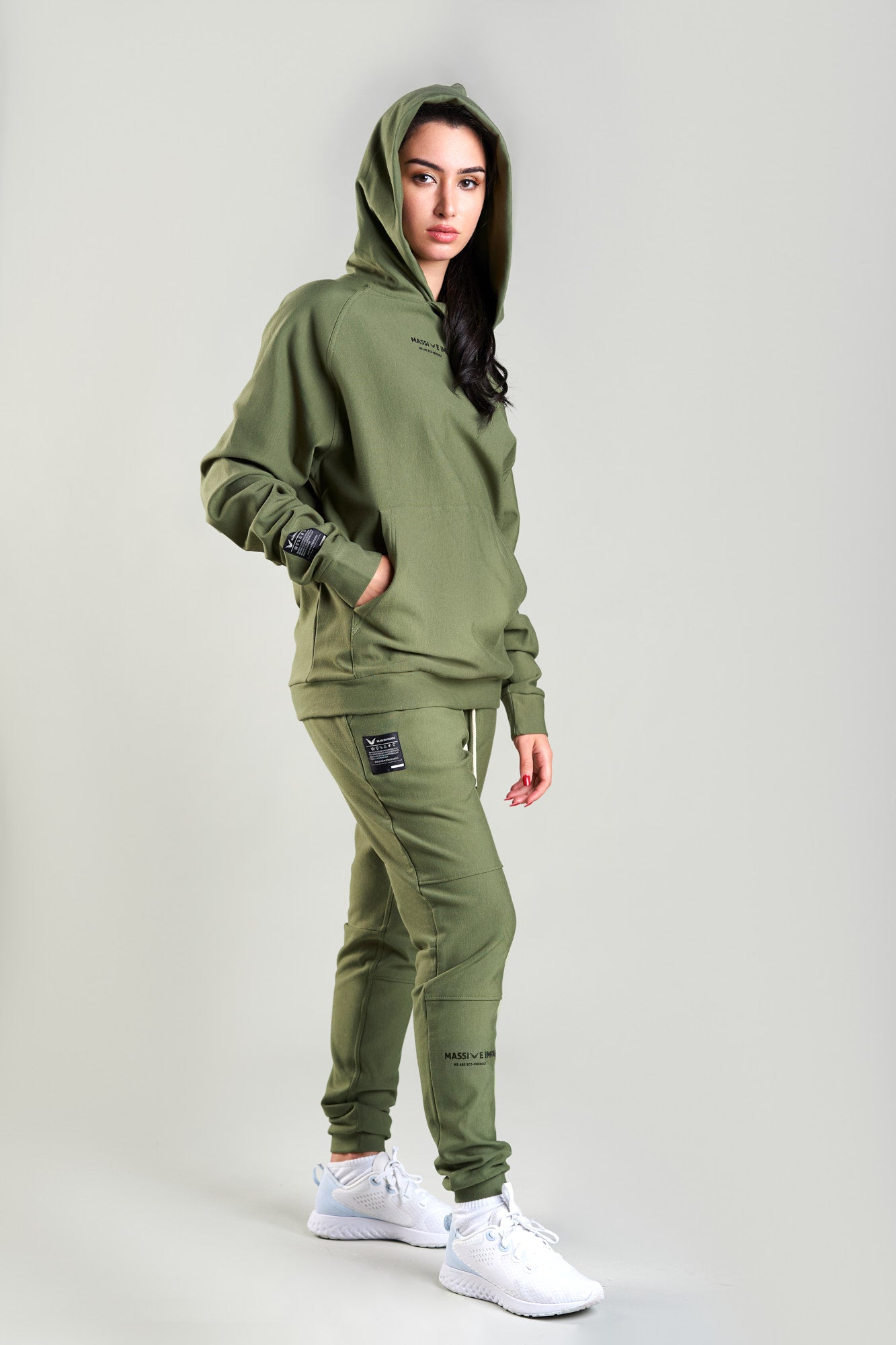 J007MI Organic Cotton & Bamboo Beefy Hoodie