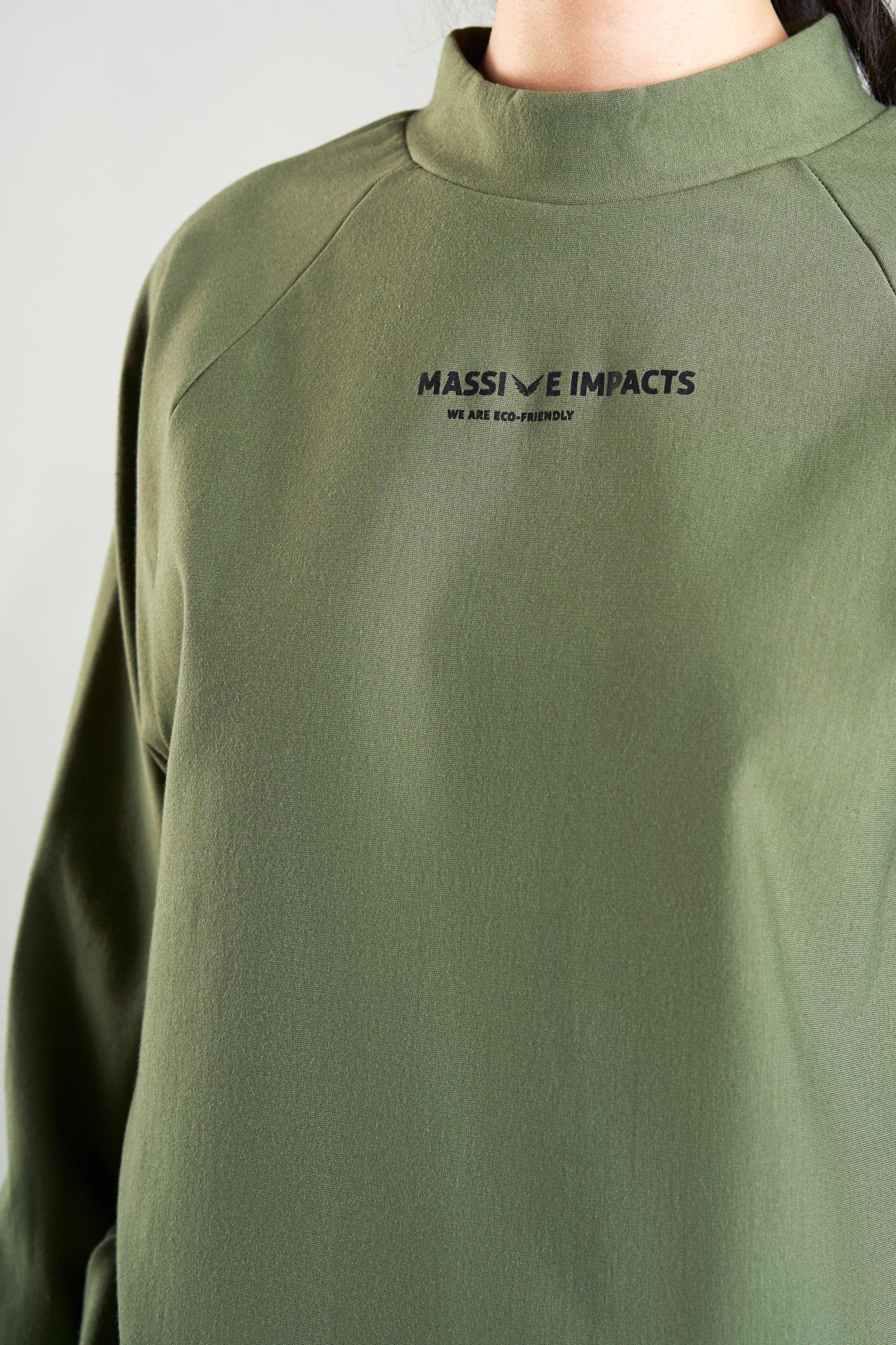 J008MI Organic Cotton & Bamboo Sweatshirt
