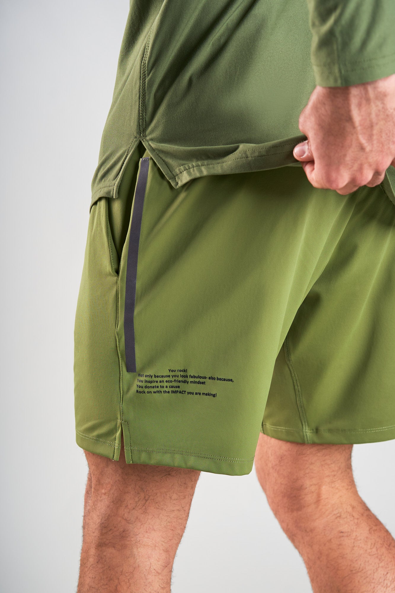 J012MI Recycled Nylon Sportswear Short