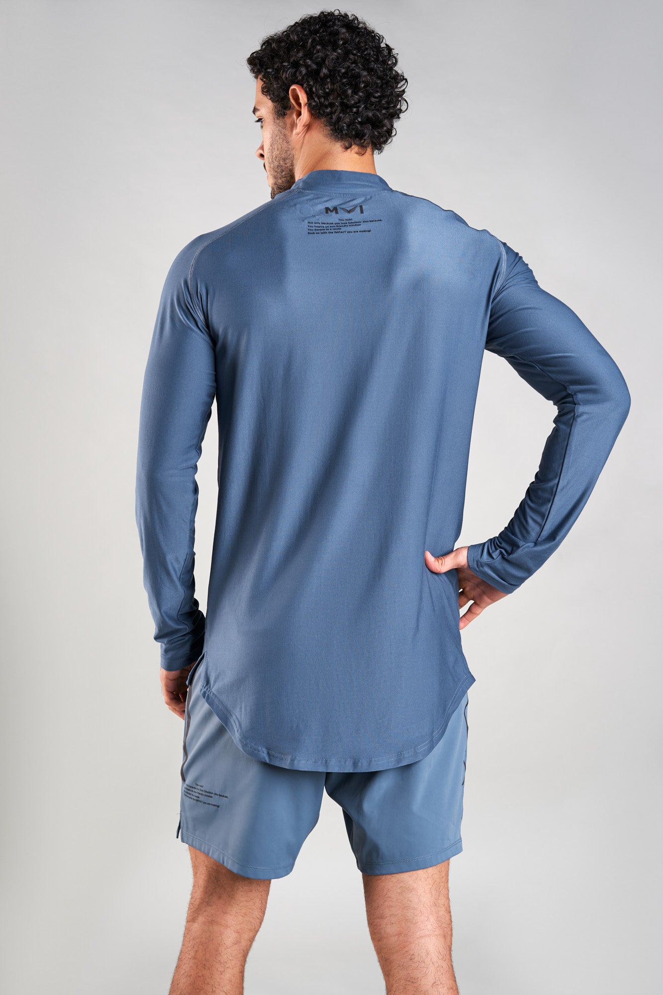 J004MI Recycled Polyester High Neck Sport Top