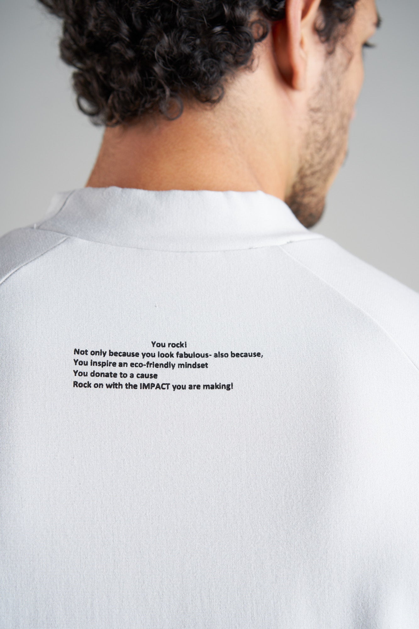 J008MI Organic Cotton & Bamboo Sweatshirt