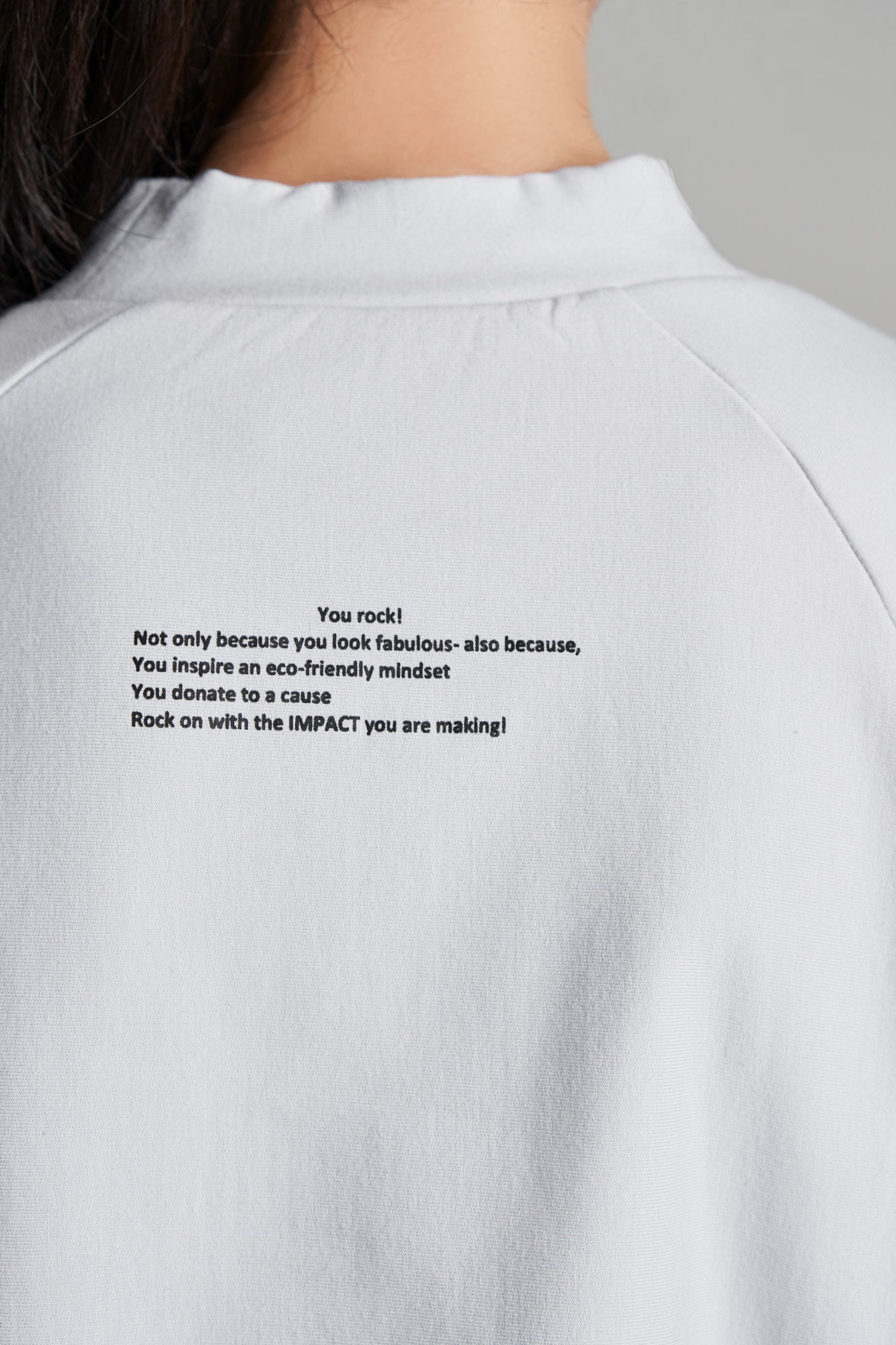 J008MI Organic Cotton & Bamboo Sweatshirt