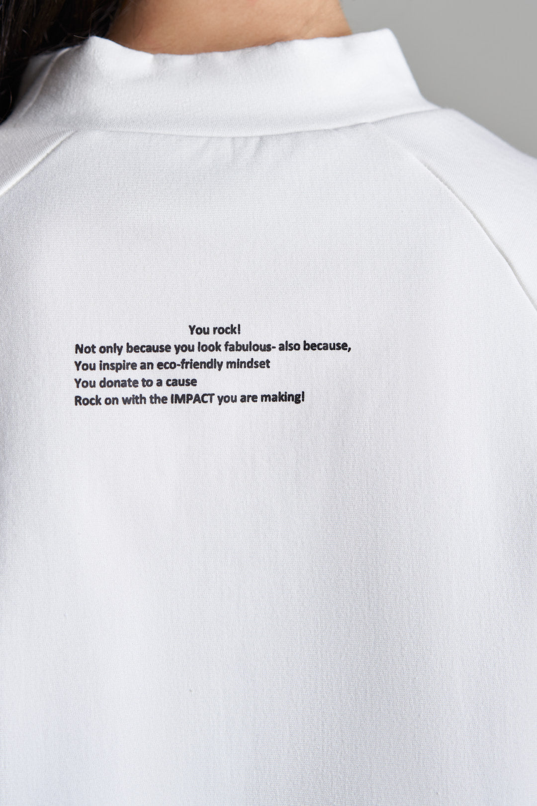J008MI Organic Cotton & Bamboo Sweatshirt