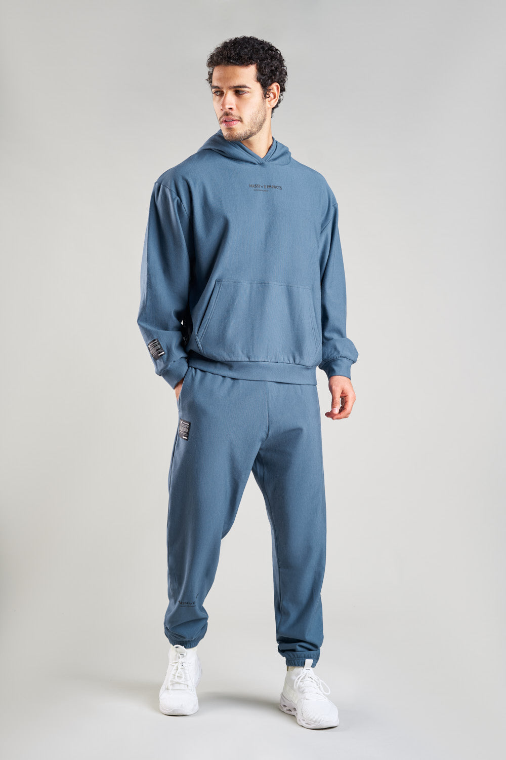 J024MI Organic Cotton & Bamboo Oversized Hoodie