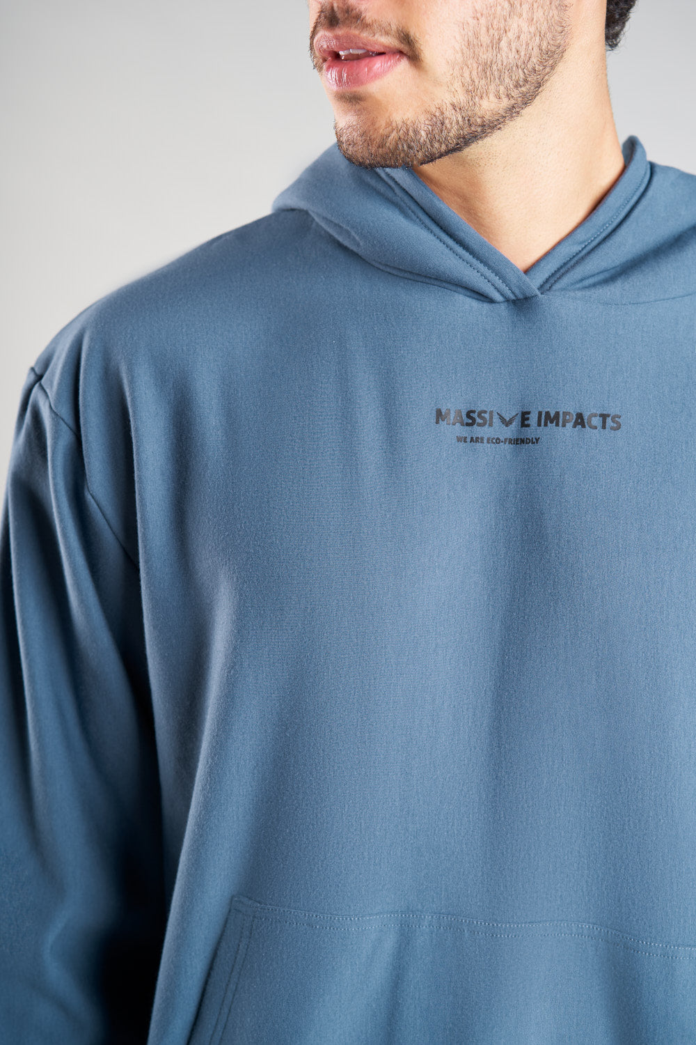 J024MI Organic Cotton & Bamboo Oversized Hoodie