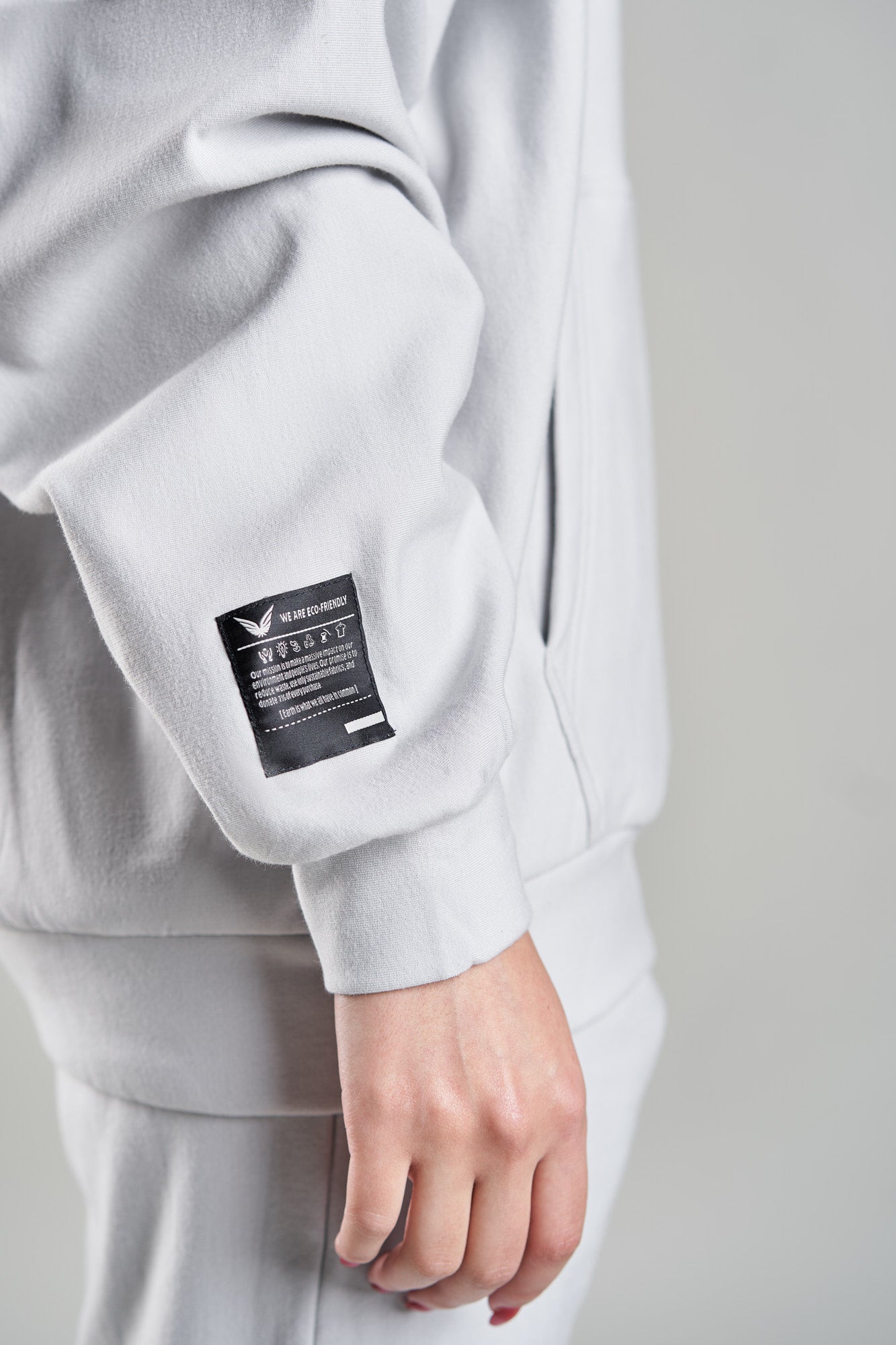 J007MI Organic Cotton & Bamboo Beefy Hoodie