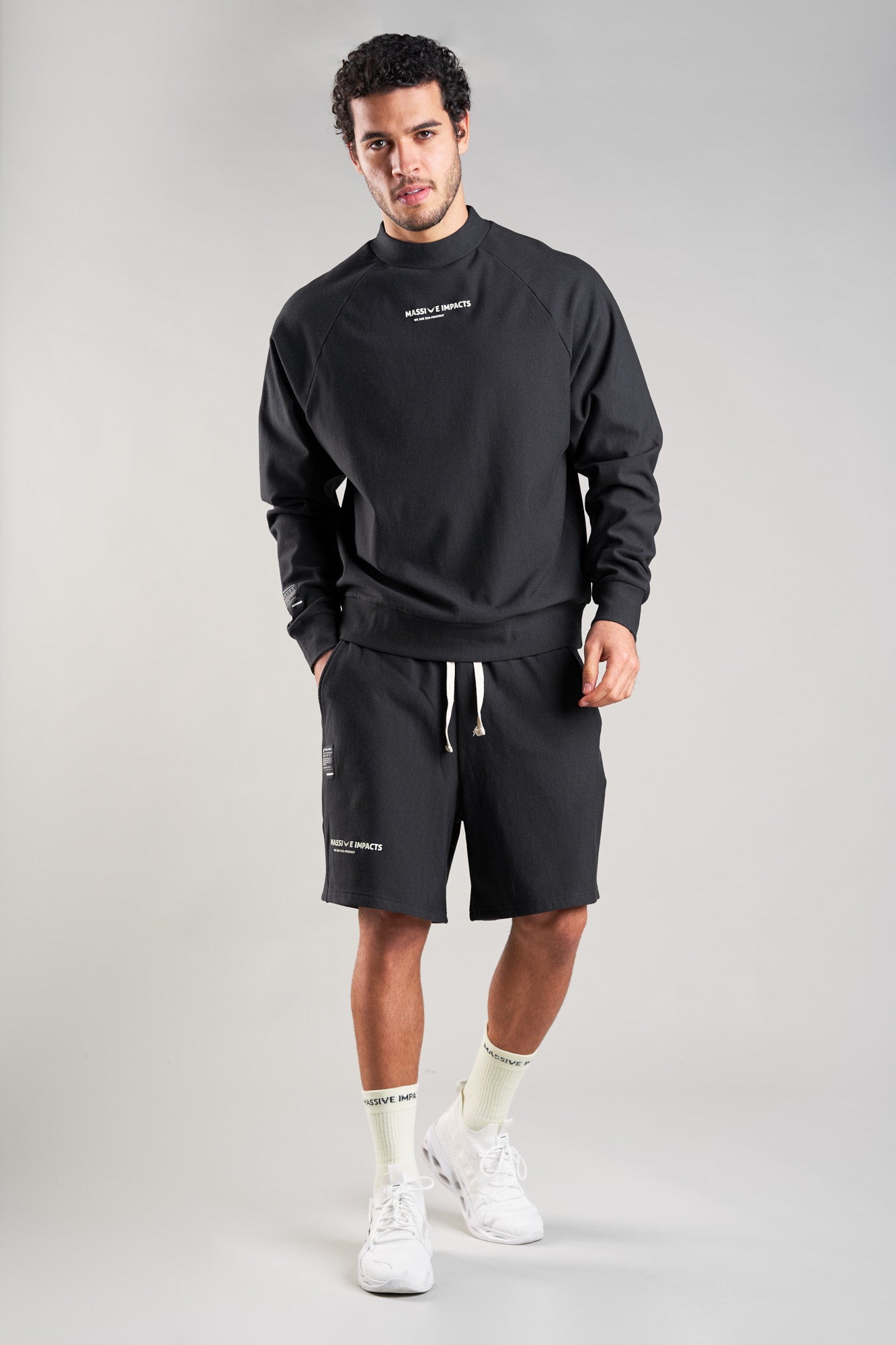 J008MI Organic Cotton & Bamboo Sweatshirt