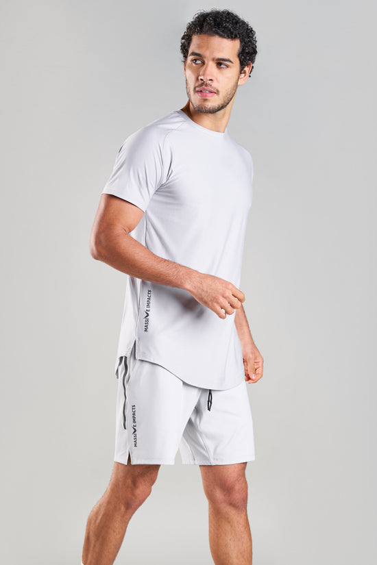 J005MI Recycled Polyester Crewneck Sporty Tee