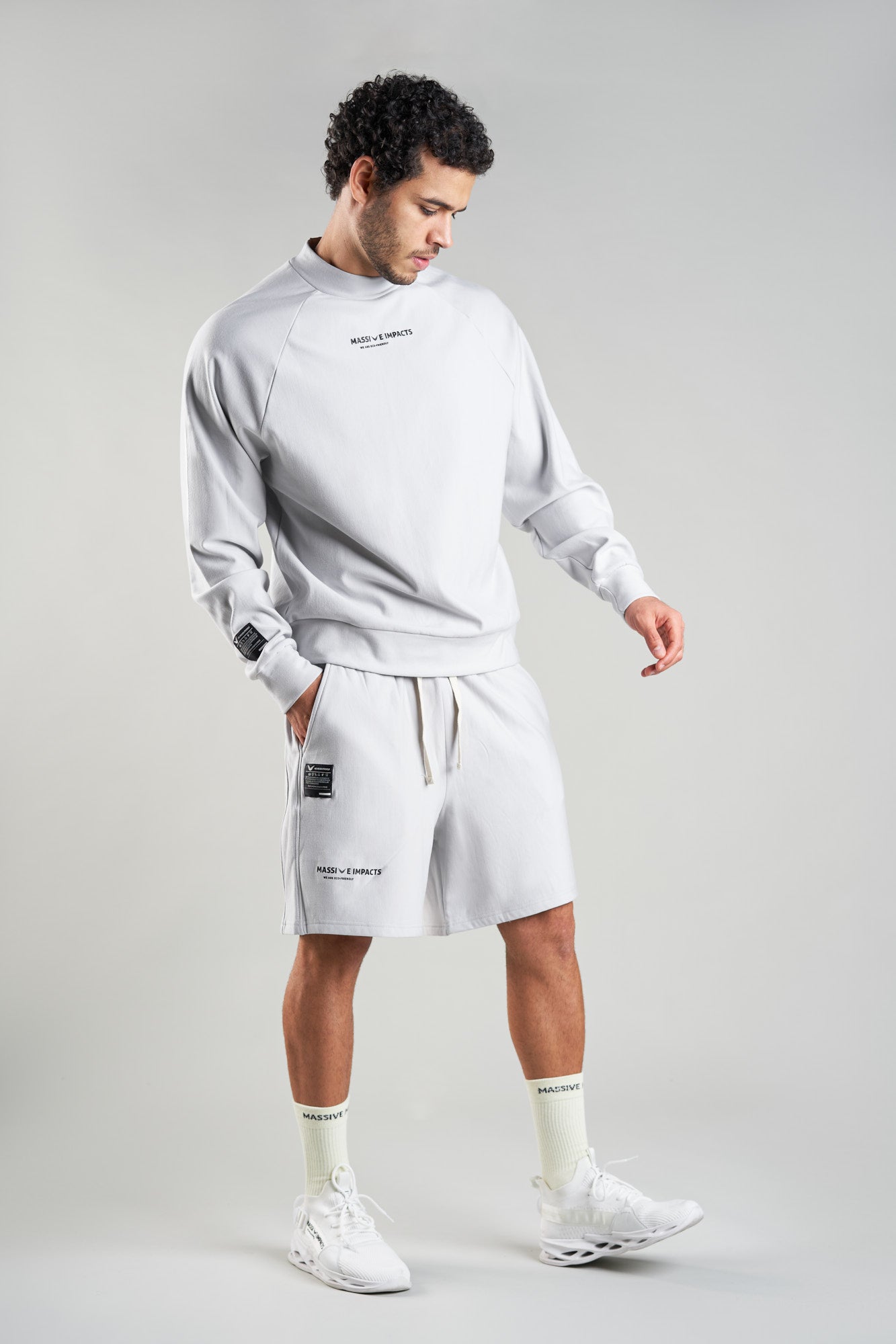 J008MI Organic Cotton & Bamboo Sweatshirt
