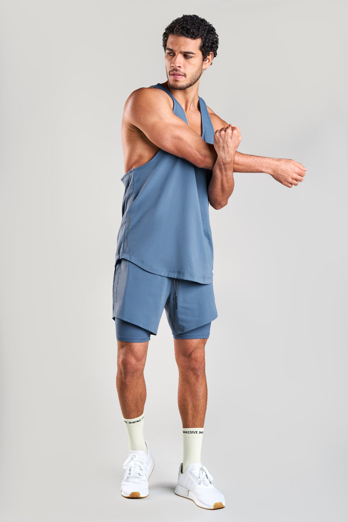 J025MI Recycled Nylon Gym Tank