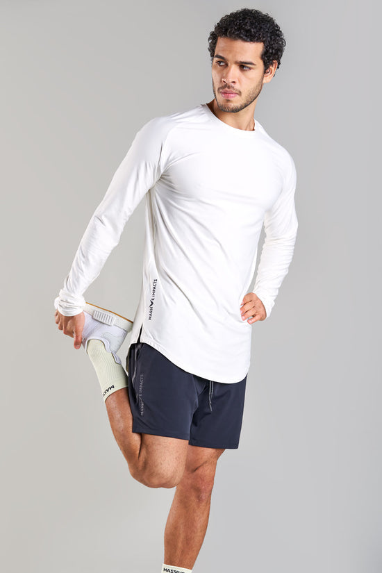 J002MI Recycled Polyester Stretch Long-Fit Sleeve Top