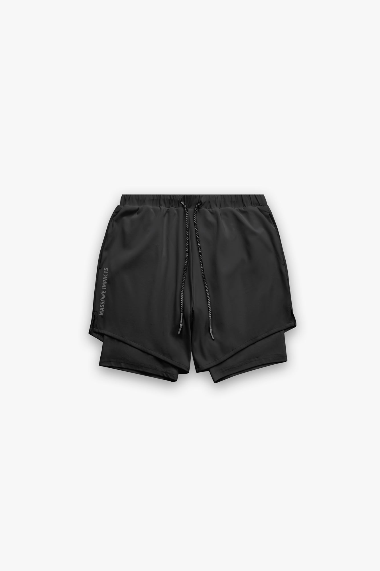 J011MI Recycled Nylon 2in1 Sporty Shorts