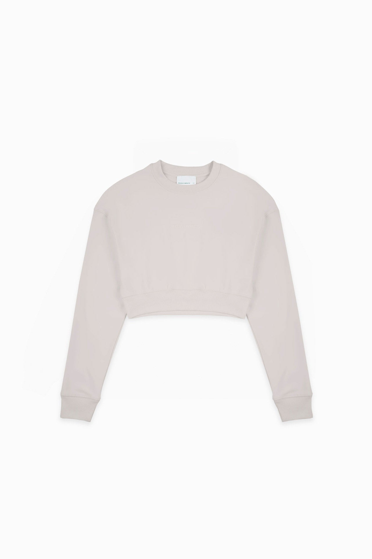 Black and 2024 white cropped sweatshirt